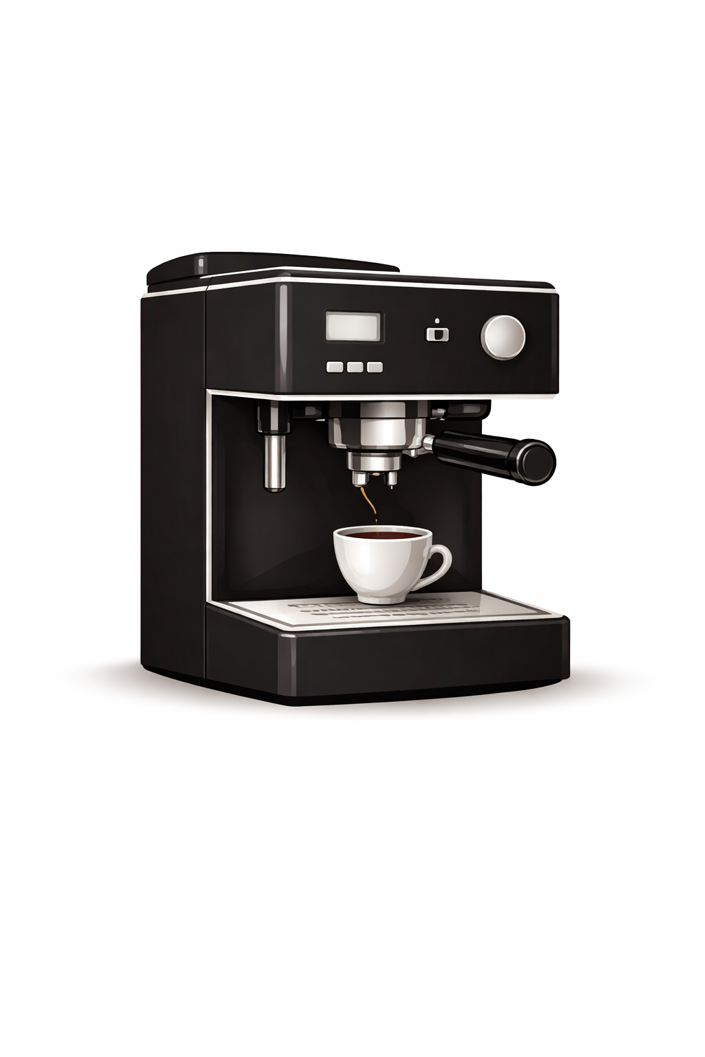 Siebträgermaschine für italienischen Espresso