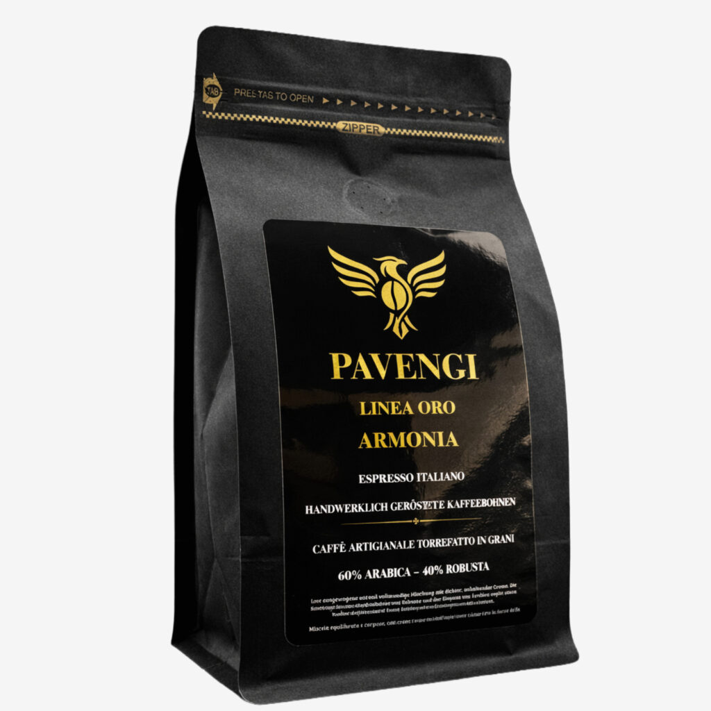Pavengi Armonia Espresso Kaffee ganze Bohnen 60% Arabica 40% Robusta