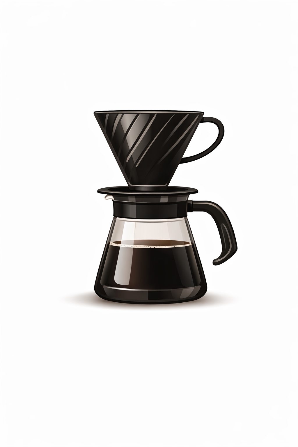 V60 Handfilter für aromatischen Filterkaffee