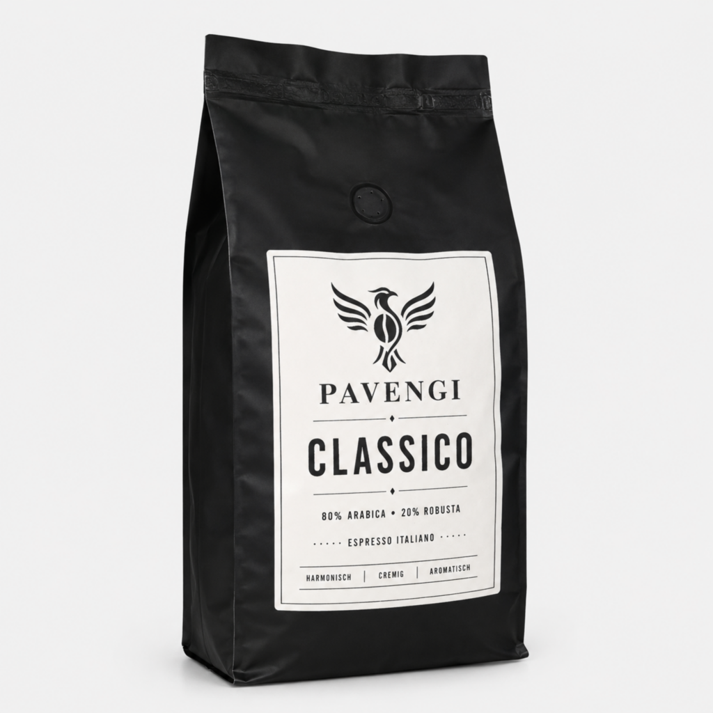 Pavengi Classico 80% Arabica 20% Robusta Espresso Kaffeebohnen