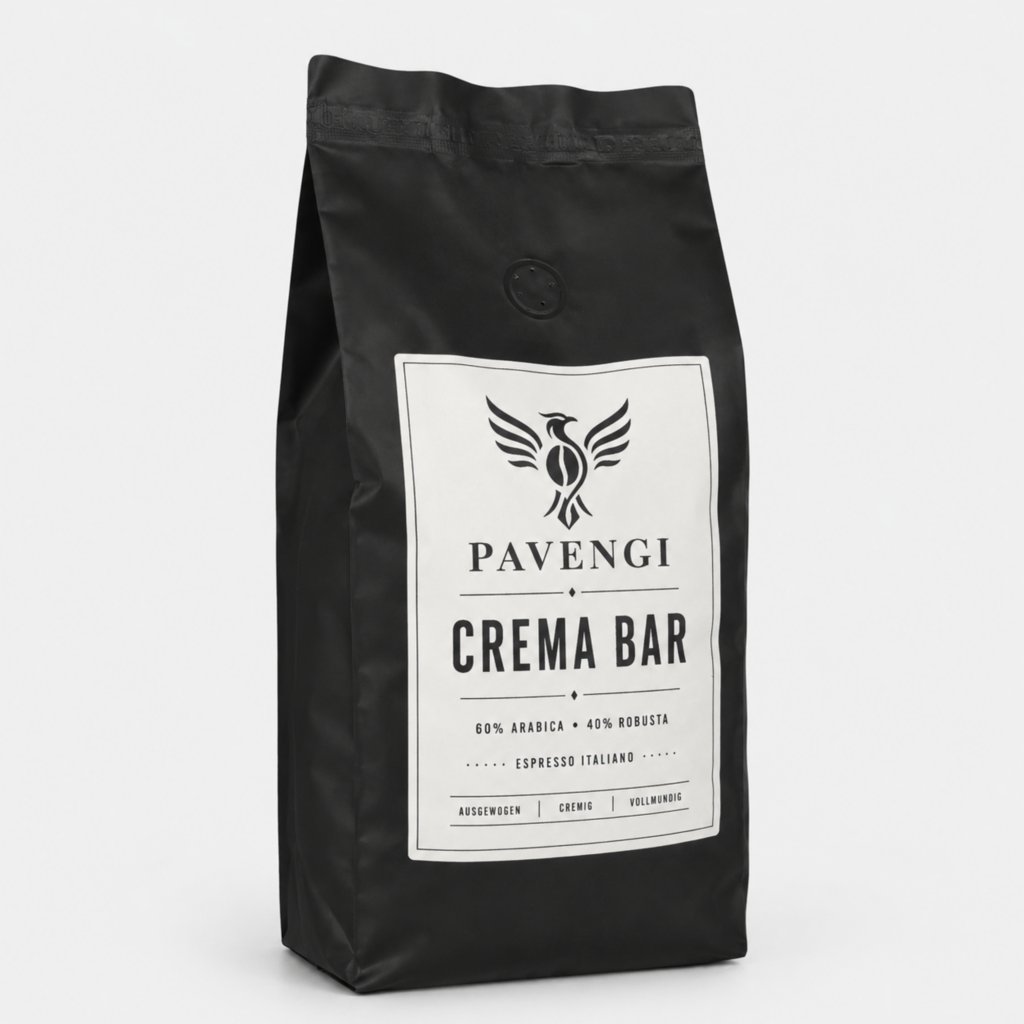 Pavengi Crema Bar 60% Arabica 40% Robusta Espresso Kaffeebohnen